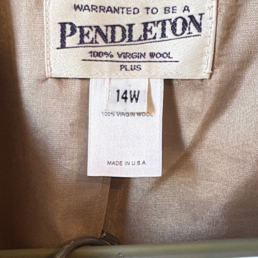 Pendleton Classic Jacket With Black Pants - image 2
